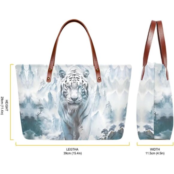 Women 3PCS Tote Bag with Wallet Purse Handbag Set Large Top Handle Casual Satche - Picture 5 of 7